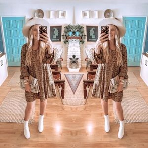 Boho Babydoll-Style Dress